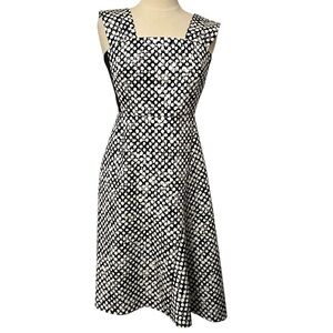 Dennis Merotto Fit & Flair MIDI Dress Size 8